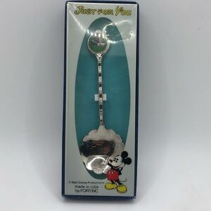 VTG Disney Mini Mouse Collectible Souvenir Spoon w Box 3.9”